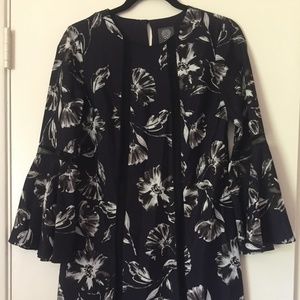 Vince Camuto Floral Print Dress